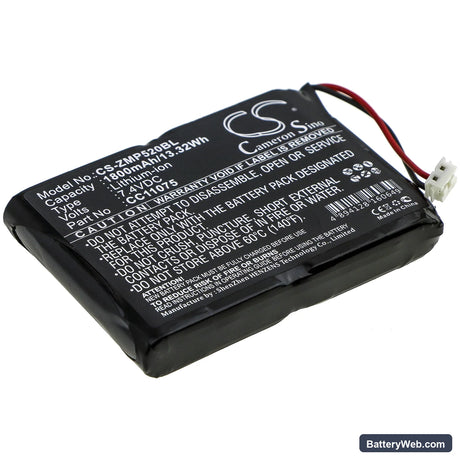 Monarch MP5020 Replacement Battery, 7.4V, 1800mAh, Li-ion 1