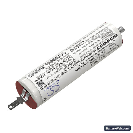 Zumtobel 04879885 Replacement Battery, 2.4V, 2000mAh, Ni-MH 2