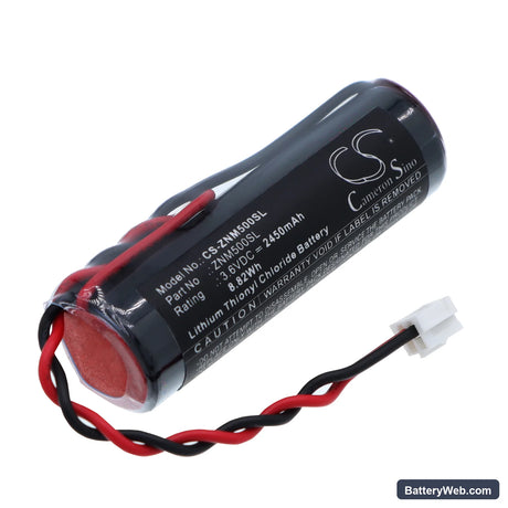 Zenner C5-IUF Replacement Battery, 3.6V, 2450mAh, Li-SOCl2 1
