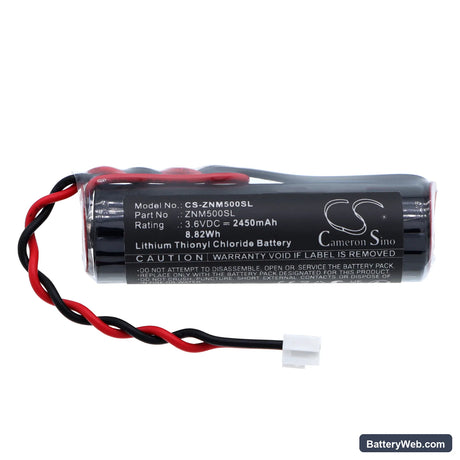 Zenner C5-IUF Replacement Battery, 3.6V, 2450mAh, Li-SOCl2 3