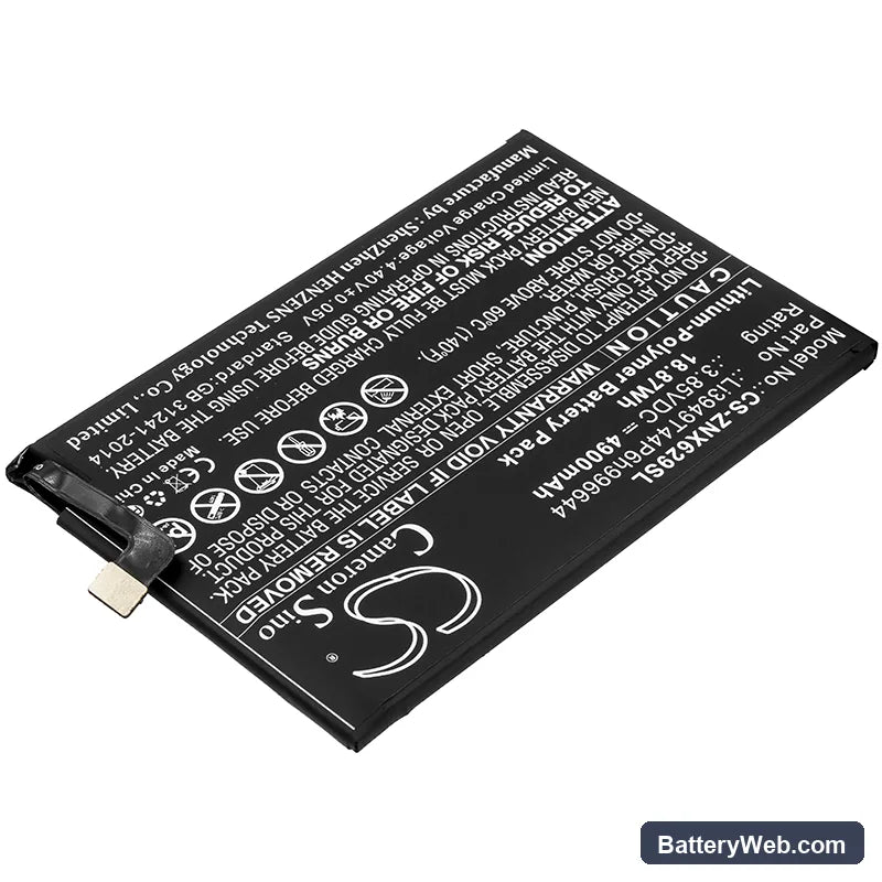 ZTE Nubia Red Magic 3s Replacement Battery, 3.85V, 4900mAh, Li-Polymer 2