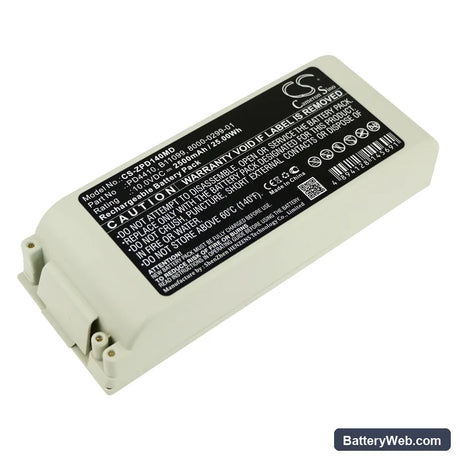 ZOLL AED Pro Defibrillator Replacement Battery, 10V, 2500mAh, Sealed Lead Acid 1