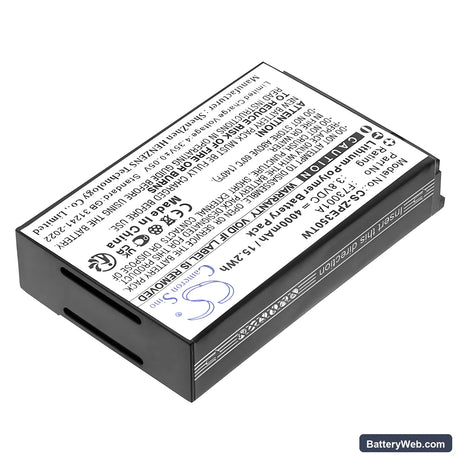 ZTE E700 Replacement Battery, 3.8V, 4000mAh, Li-Polymer 2