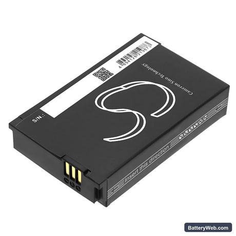 ZTE E700 Replacement Battery, 3.8V, 4000mAh, Li-Polymer 3