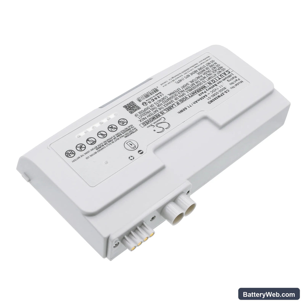 ZOLL SurePower II Replacement Battery, 11.1V, 6450mAh, Li-ion 2
