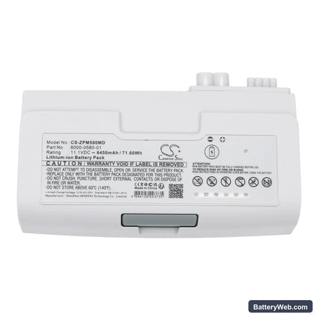 ZOLL SurePower II Replacement Battery, 11.1V, 6450mAh, Li-ion 5