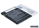 ZOPO ZP580 Replacement Battery, 3.7V, 2000mAh, Li-ion 5