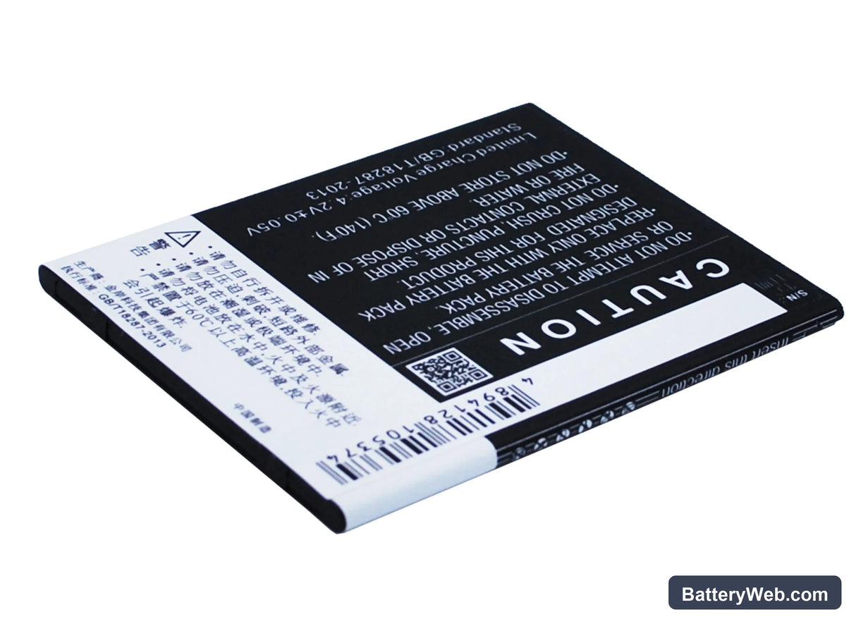 ZOPO ZP780 Replacement Battery, 3.7V, 1800mAh, Li-ion 5
