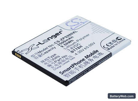 KOMU K5 Replacement Battery, 3.8V, 2500mAh, Li-Polymer 2