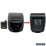Zebra P4T Replacement Battery, 7.4V, 5200mAh, Li-ion 4