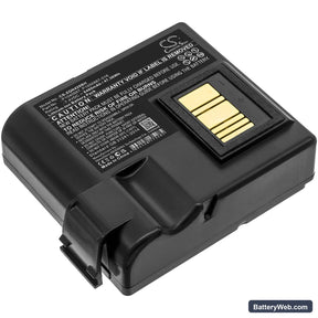 Zebra QLN420 Replacement Battery, 7.4V, 6400mAh, Li-ion 1