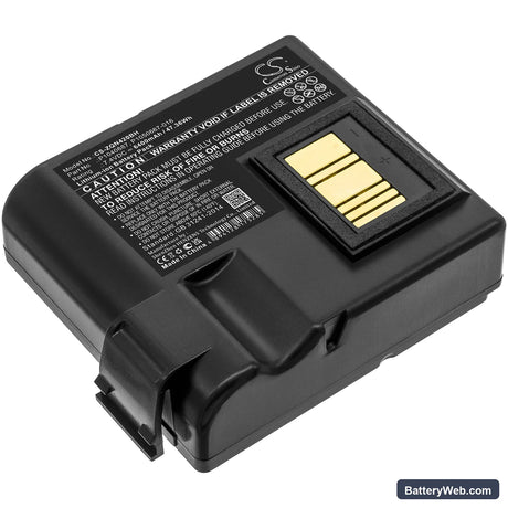 Zebra QLN420 Replacement Battery, 7.4V, 6400mAh, Li-ion 1