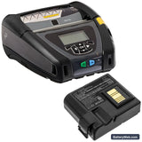 Zebra QLN420 Replacement Battery, 7.4V, 6400mAh, Li-ion 4