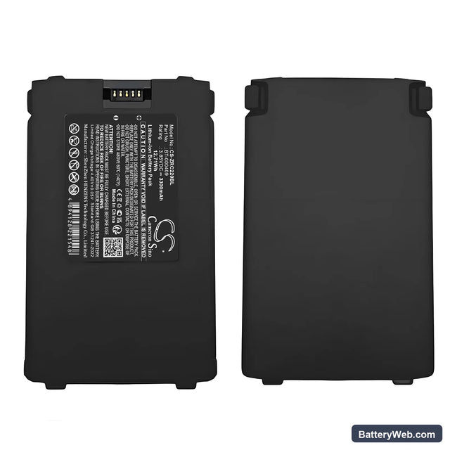 Zebra MC2200 Replacement Battery, 3.85V, 3300mAh, Li-ion 1