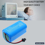 Zoncare PM7000D Replacement Battery, 14.8V, 2600mAh, Li-ion 6