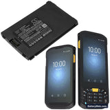 Zebra TC2x Replacement Battery, 3.8V, 3100mAh, Li-ion 4