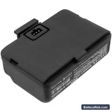 Zebra RW220 Replacement Battery, 7.4V, 2600mAh, Li-ion 3