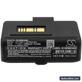 Zebra RW220 Replacement Battery, 7.4V, 2600mAh, Li-ion 5