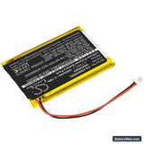 IZZO Swami 4000 Replacement Battery, 3.7V, 1000mAh, Li-Polymer 2