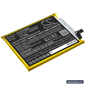 ZTE Axon 20 5G Replacement Battery, 3.85V, 4100mAh, Li-Polymer 1