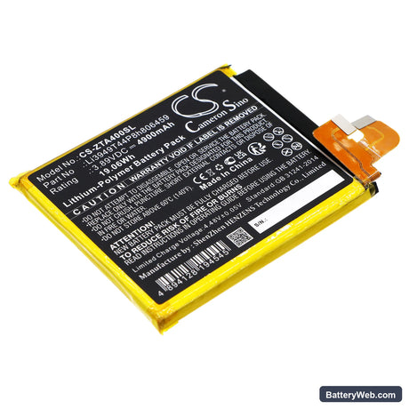 ZTE Axon 40 Ultra Replacement Battery, 3.89V, 4900mAh, Li-Polymer 1