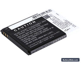 ZTE Blade Q Lux Replacement Battery, 3.8V, 2300mAh, Li-ion 4