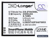 ZTE Blade Q Lux Replacement Battery, 3.8V, 2300mAh, Li-ion 5