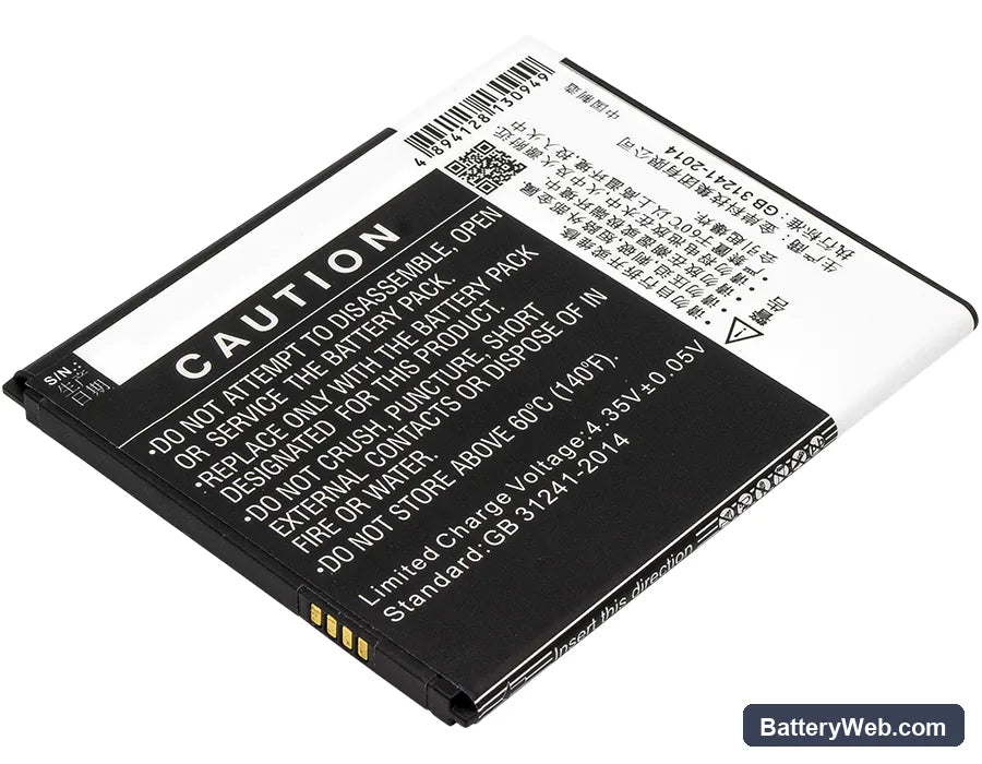 TWM Amazing X3s Replacement Battery, 3.8V, 2200mAh, Li-ion 3