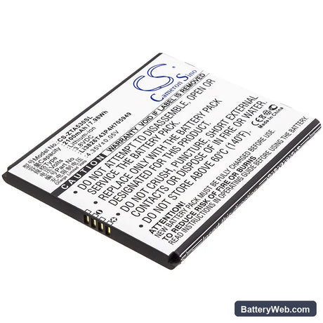 ZTE Avid 579 Replacement Battery, 3.8V, 2100mAh, Li-ion 1