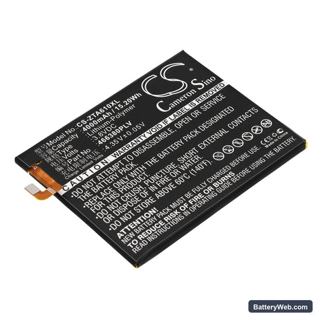 ZTE Blade A610 Replacement Battery, 3.8V, 4000mAh, Li-Polymer 1
