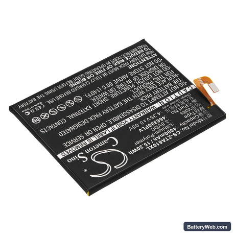 ZTE Blade A610 Replacement Battery, 3.8V, 4000mAh, Li-Polymer 2