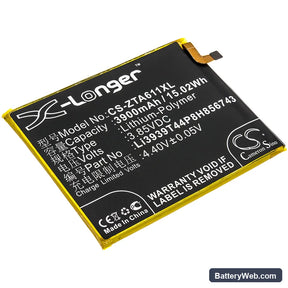ZTE Blade A6 Max Replacement Battery, 3.85V, 3900mAh, Li-Polymer 1