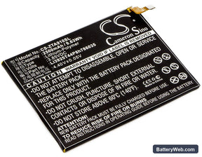 ZTE Blade A910 Replacement Battery, 3.85V, 2500mAh, Li-Polymer 1