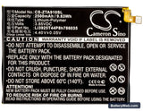 ZTE Blade A910 Replacement Battery, 3.85V, 2500mAh, Li-Polymer 5