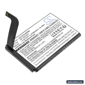 Zebra TC20 Replacement Battery, 3.85V, 2700mAh, Li-ion 1
