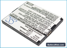 ZTE Cricket A410 Replacement Battery, 3.7V, 1200mAh, Li-ion 1