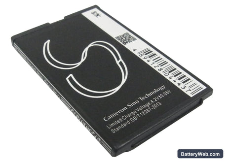 T-Mobile Affinity Replacement Battery, 3.7V, 800mAh, Li-ion 4