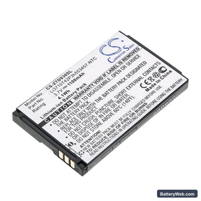 ZTE Chorus Replacement Battery, 3.7V, 1100mAh, Li-ion 1