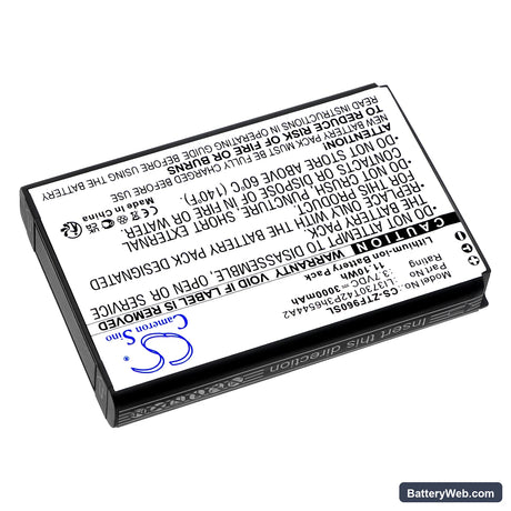 T-Mobile Sonic 2.0 LTE Mobile Hotspot Replacement Battery, 3.7V, 3000mAh, Li-ion 2