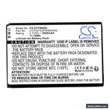 T-Mobile Sonic 2.0 LTE Mobile Hotspot Replacement Battery, 3.7V, 3000mAh, Li-ion 3
