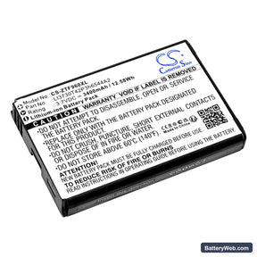 T-Mobile Sonic 2.0 LTE Mobile Hotspot Replacement Battery, 3.7V, 3400mAh, Li-ion 1