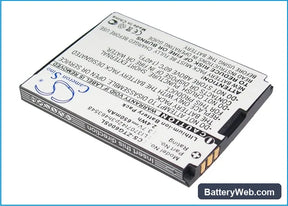 ZTE G6 Replacement Battery, 3.7V, 650mAh, Li-ion 1