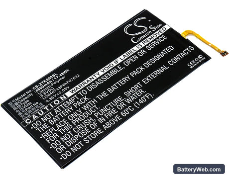 ZTE K88 Replacement Battery, 3.8V, 4600mAh, Li-Polymer 1