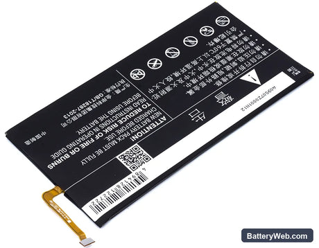 ZTE K88 Replacement Battery, 3.8V, 4600mAh, Li-Polymer 4