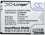 NOS Novu II Replacement Battery, 3.8V, 2150mAh, Li-ion 3