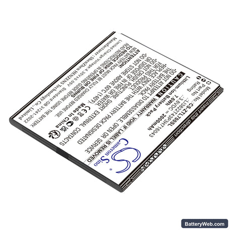 ZTE Blade A30 Replacement Battery, 3.8V, 2000mAh, Li-ion 2
