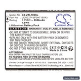 ZTE Blade A30 Replacement Battery, 3.8V, 2000mAh, Li-ion 3