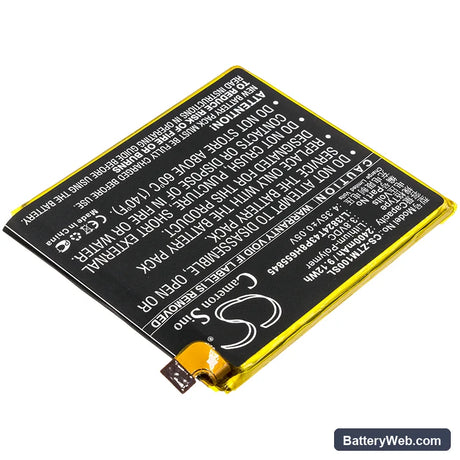 ZTE Mono MO-01J Replacement Battery, 3.8V, 2400mAh, Li-Polymer 2