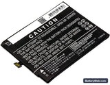 ZTE Nubia Z17 Replacement Battery, 3.85V, 3100mAh, Li-Polymer 3