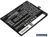 ZTE Nubia Z17 Replacement Battery, 3.85V, 3100mAh, Li-Polymer 4